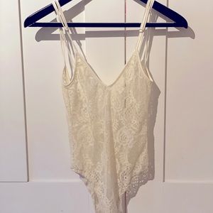 NWT Sexy lace body suit
